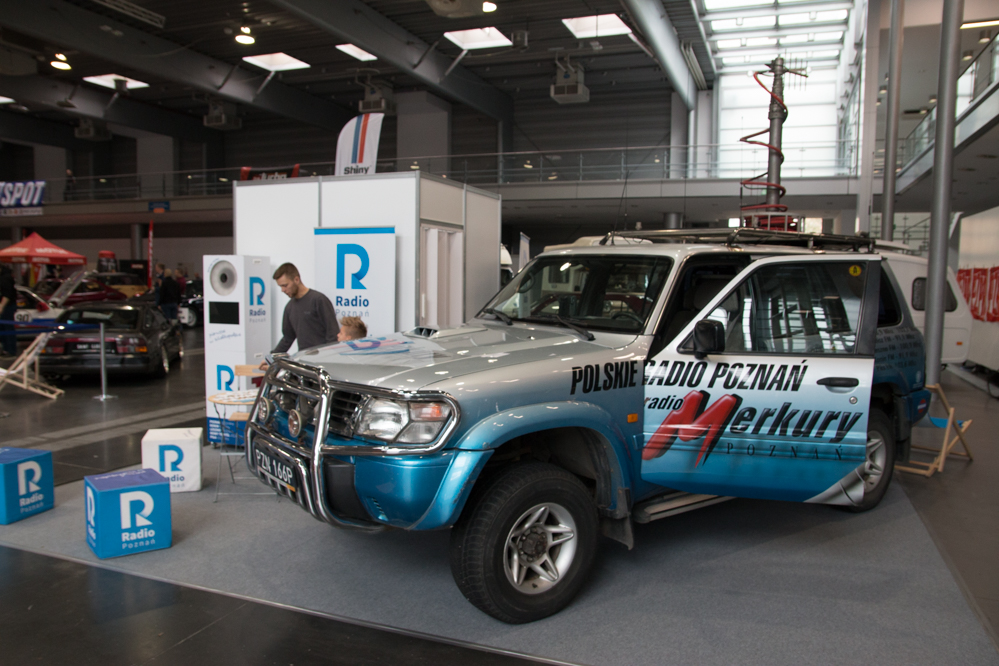 retro motor show radiowy nissan - Leon Bielewicz