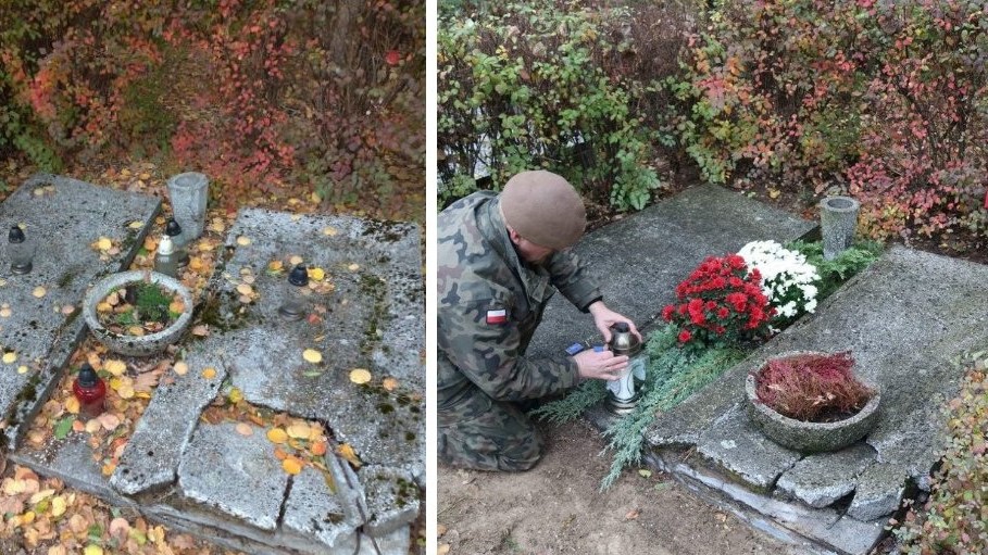 grób miłostowo terytorialsi - TT:@terytorialsi/Wojciech Wybranowski