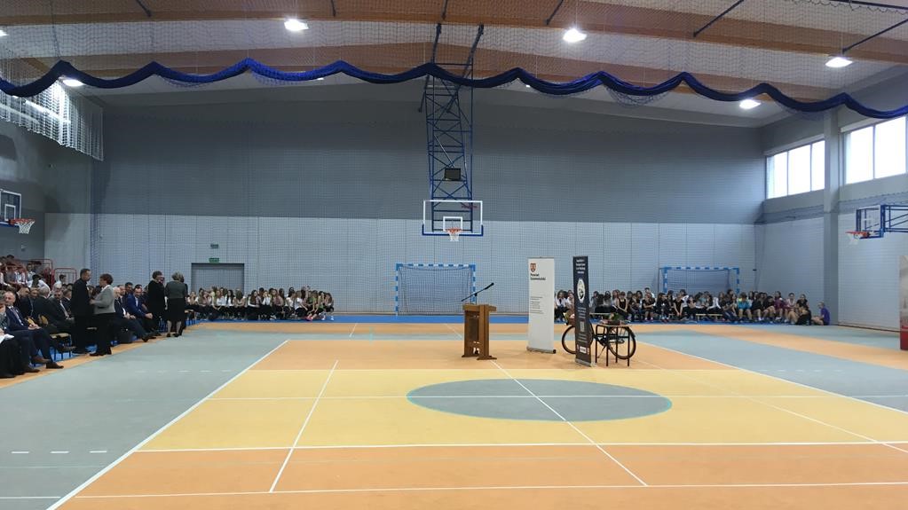 nowa hala szamotuły otwarta - Andrzej Ciborski