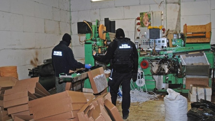 papierosy nielegalnie - CBŚP