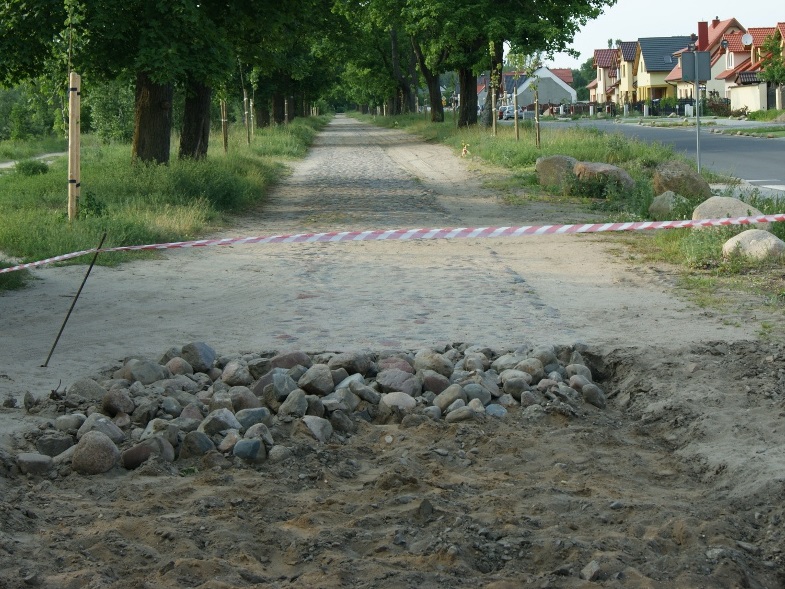 Bruk rozbierany w Pile - Wiesława Pinkowska