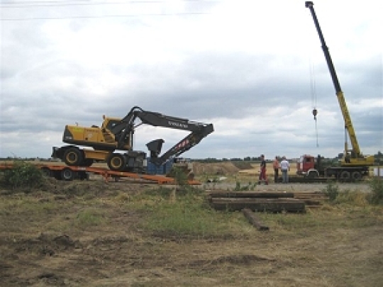 Obwodnica w budowie - Wiesława Pinkowska