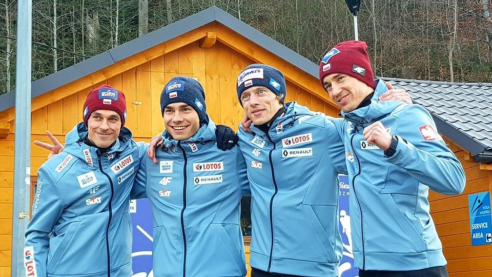 konkurs drużynowy wisła 2018 - FB: Polski Związek Narciarski