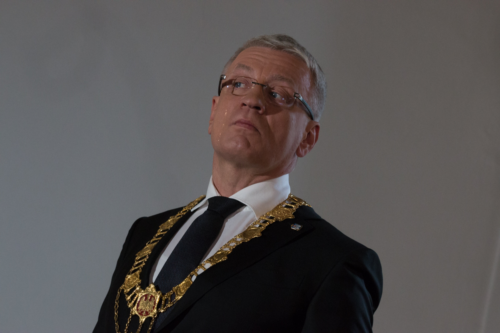 ślubowanie jaśkowiaka po raz drugi prezydent - Wojtek Wardejn