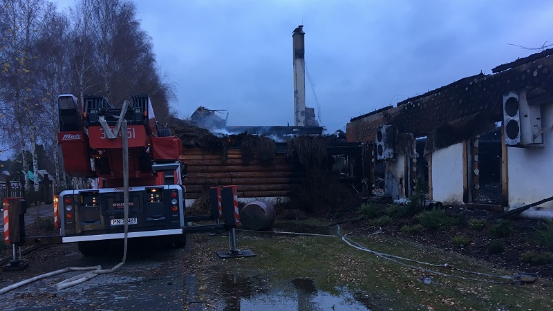 pożar skansenu pod Koninem - Sławomir Zasadzki