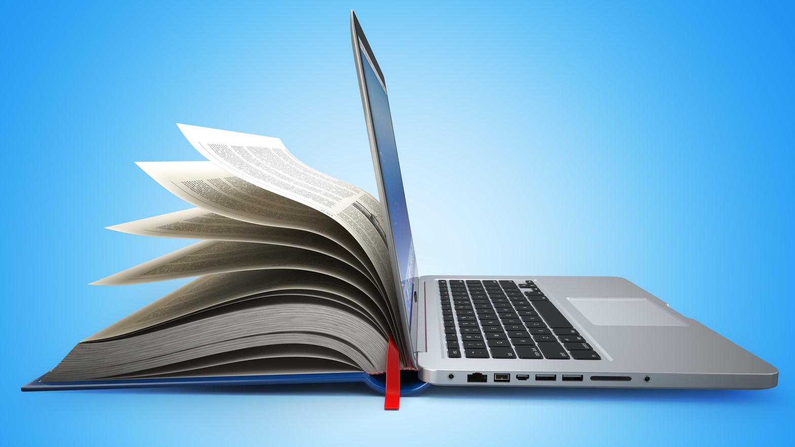 biblioteka multimedialna książki cyfrowe - fotolia.pl