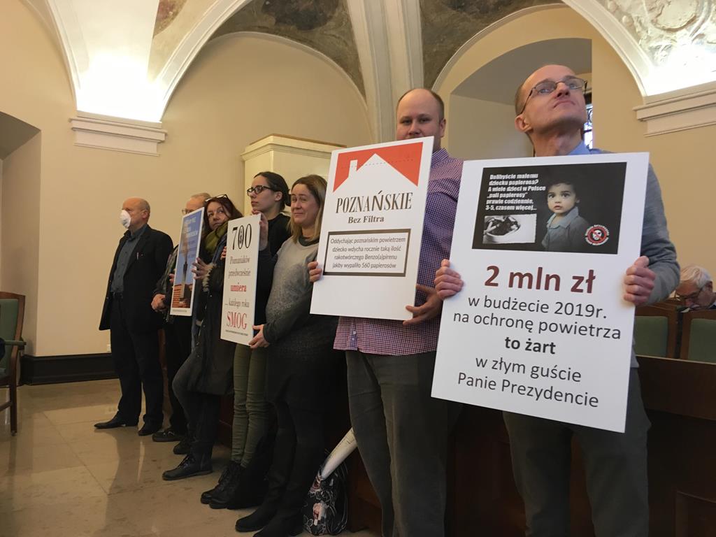 Koalicji Antysmogowej Bye-Bye Smog rada miasta poznania - Piotr Jaśkowiak - Radio Poznań
