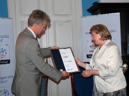 Hanna Suchocka - ambasadorem EURO - UMP