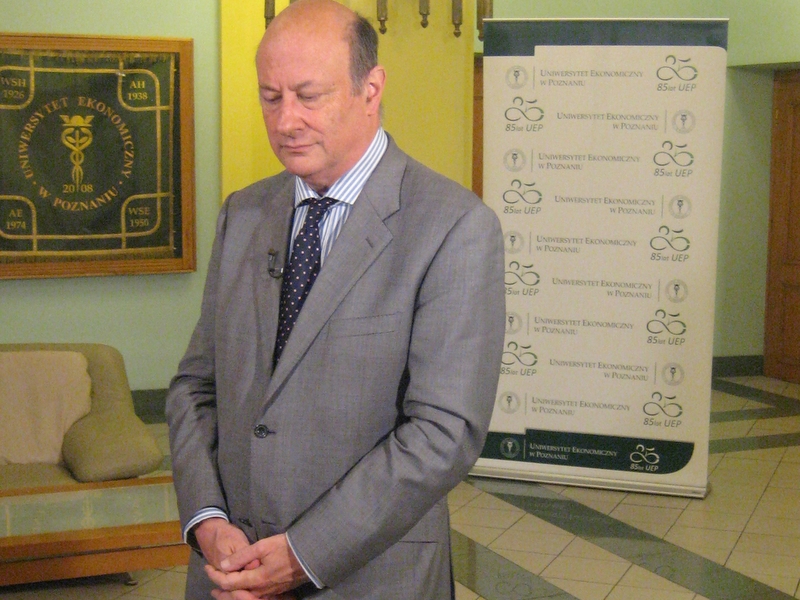 Wykład ministra finansów Jacek Rostowski - Jacek Butlewski