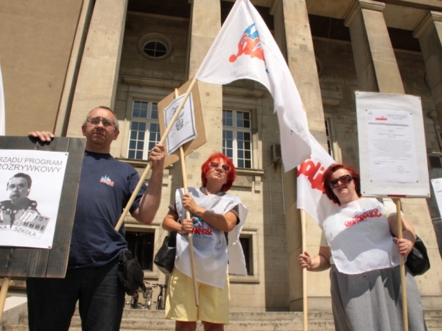 Solidarność przeciw minister Hall - Solidarność/Wrocław
