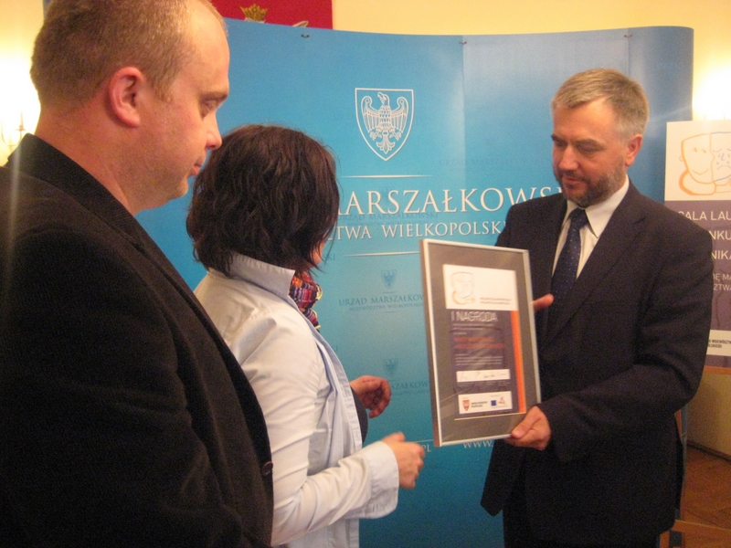 Wanda Wasilewska, Krzysztof Sadowski - nagroda - Jacek Butlewski