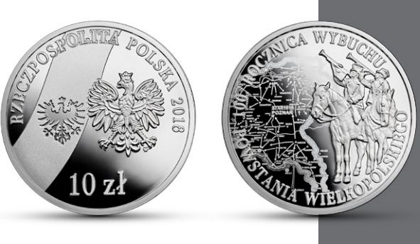 monety powstanie wlkp - NBP