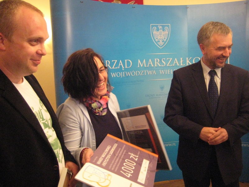 Wanda Wasilewska, Krzysztof Sadowski - nagroda - Jacek Butlewski