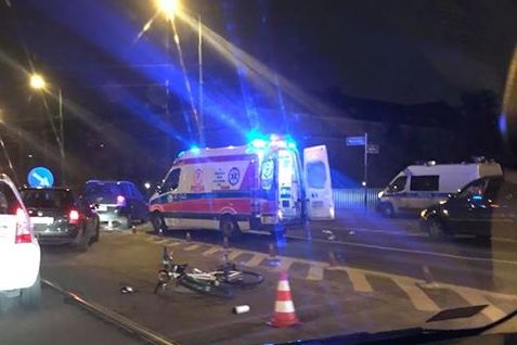 wypadek estkowskigo rowerzysta - Rafał