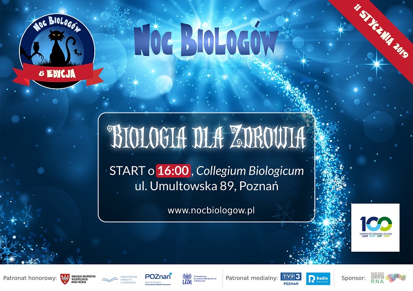 noc biologów - Materiały prasowe