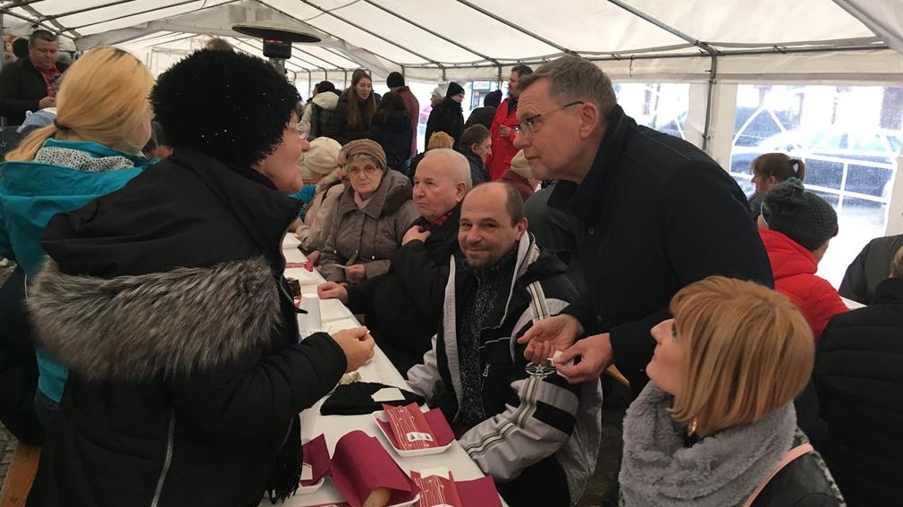 wigilia miejska w koninie - Sławomir Zasadzki - Radio Poznań