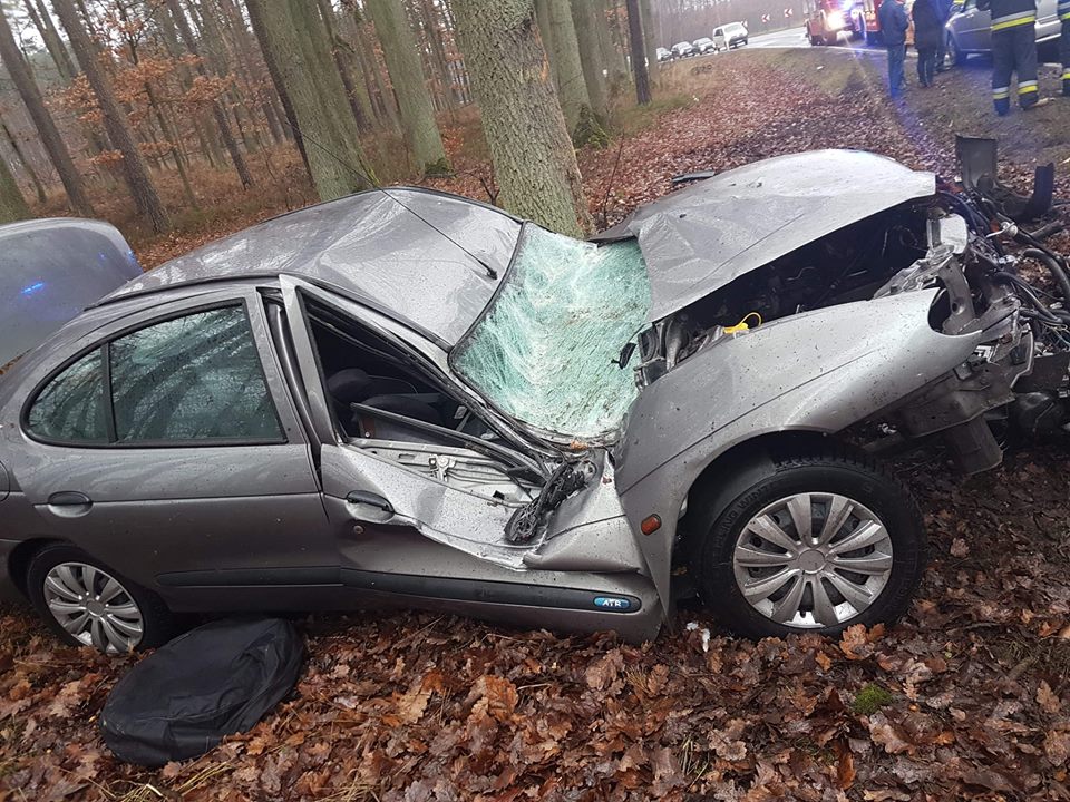 wypadek porażyn - FB: Łukasz Palicki