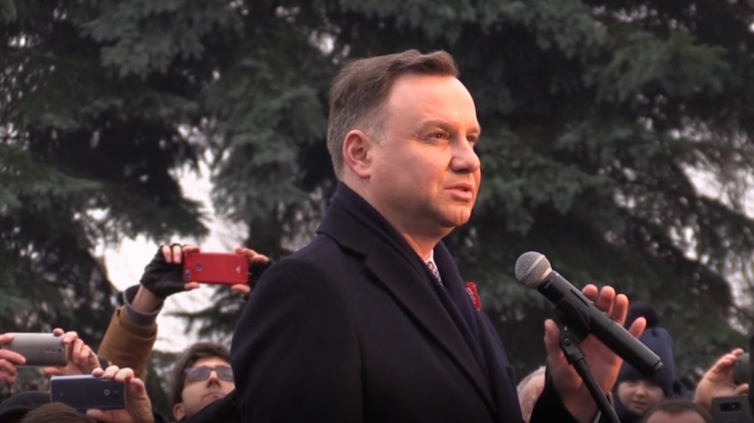 prezydent andrzej duda w mosinie  - Łukasz Kasprowicz - Radio Poznań