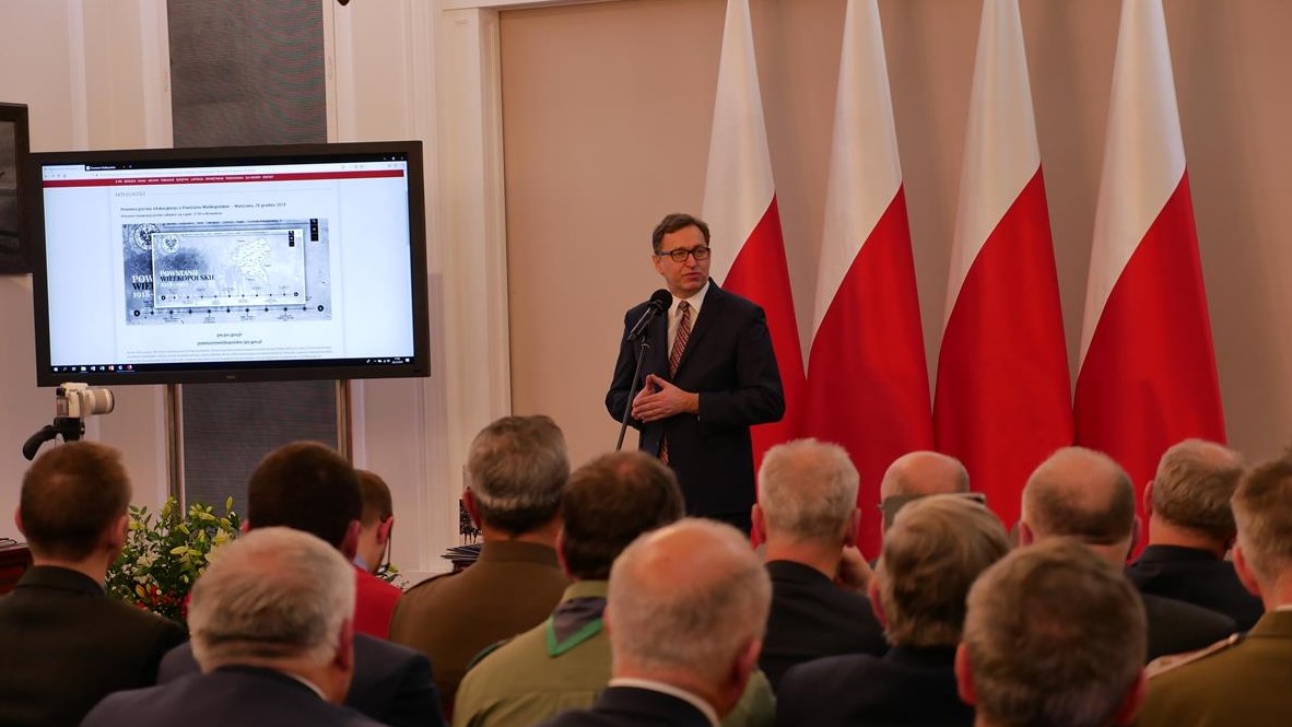 ipn otwarcie portalu o powstaniu wielkopolskim jarosław szarek - Kacper Witt - Radio Poznań