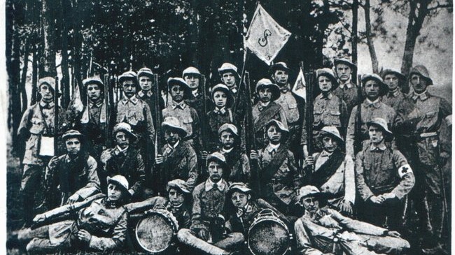 skauci kościan powstanie - Muzeum Kościan