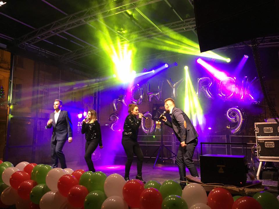 pokaz laserowy sylwester kalisz  - FB: Moose Productions