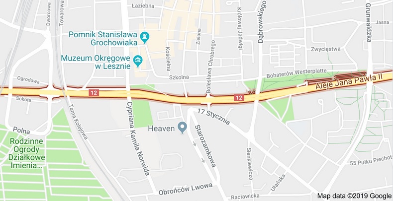 dk12 leszno - Google Maps