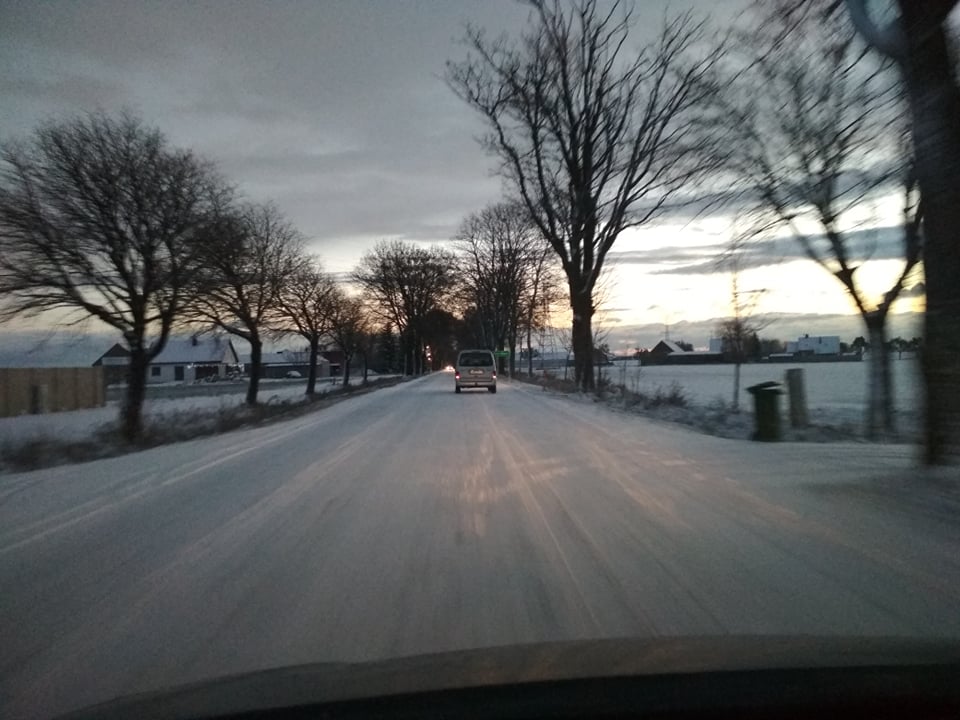 drogi zima śnieg - Kacper Witt - Radio Poznań