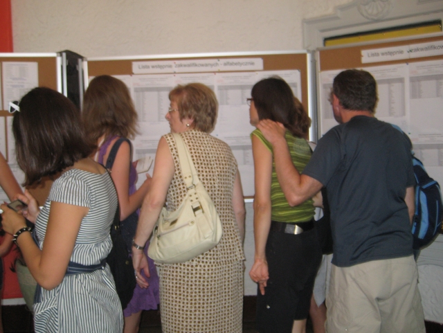 Nabór do liceów - wyniki - Grażyna Korzeniowska