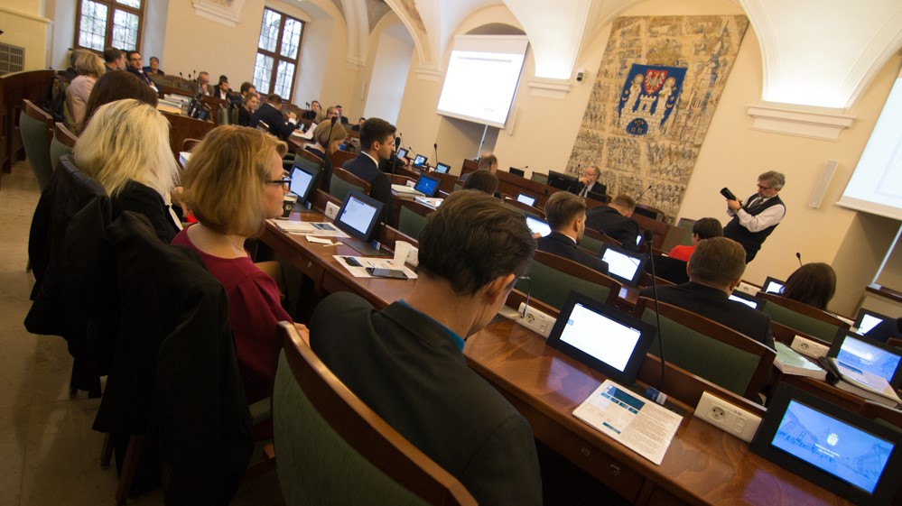 radni miasta poznania 2018 sala sesyjna - Wojtek Wardejn - Radio Poznań