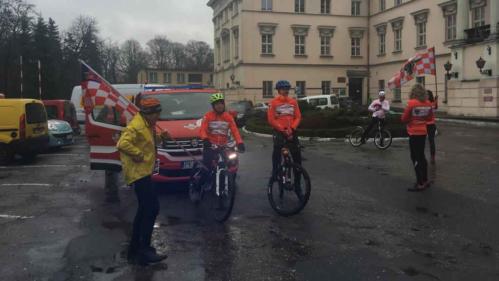 sztafeta wośp rowery kalisz 2019 - Danuta Synkiewicz - Radio Poznań