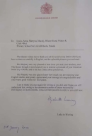 list Królowej Elżbiety  / Sławomir Zasadzki 