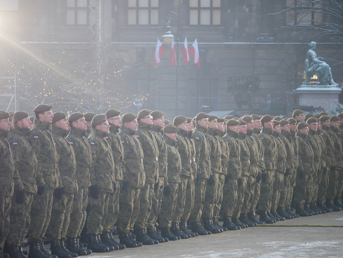 Przysięga terytorialsów - Kinga Stefaniak - Radio Poznań