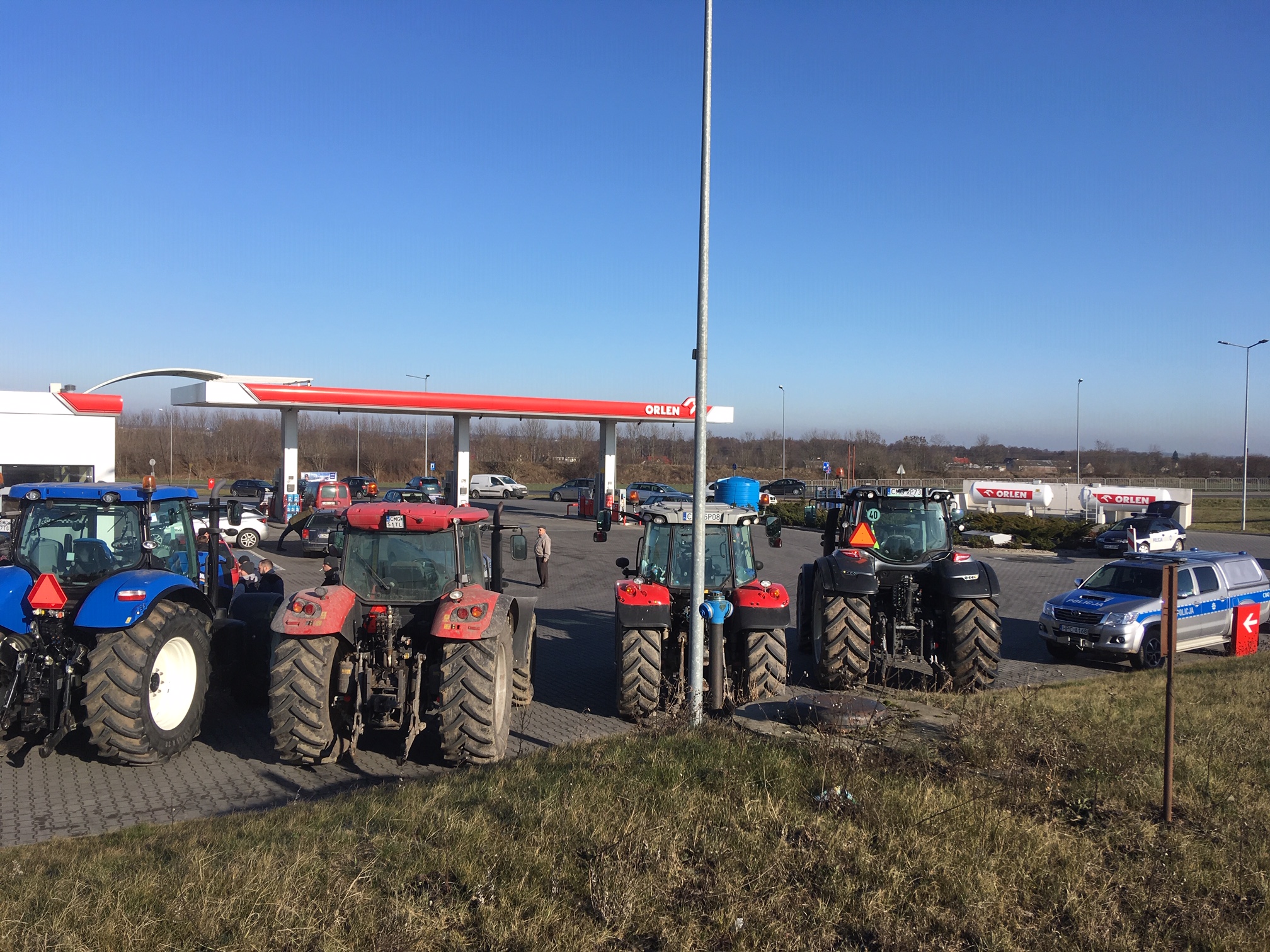 protest rolników agrounia - Rafał Muniak - Radio Poznań