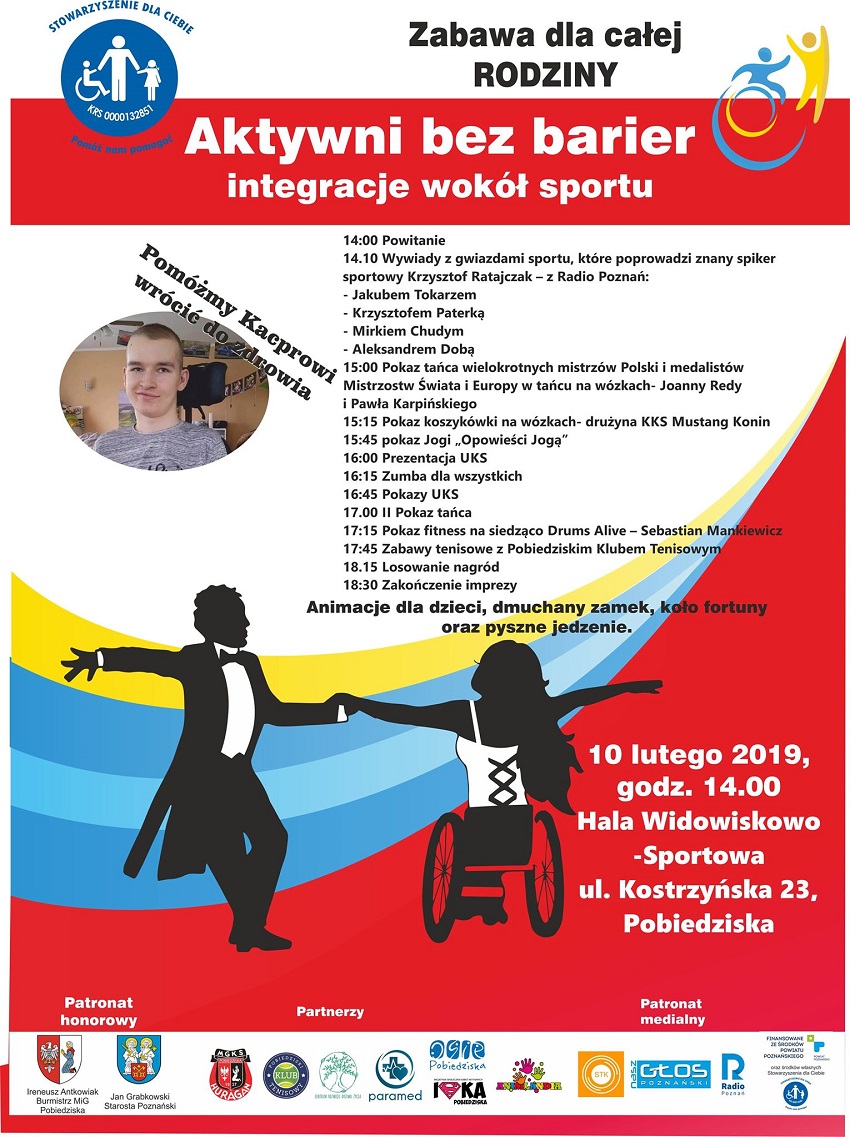 Aktywni bez barier Plakat - Materiały prasowe