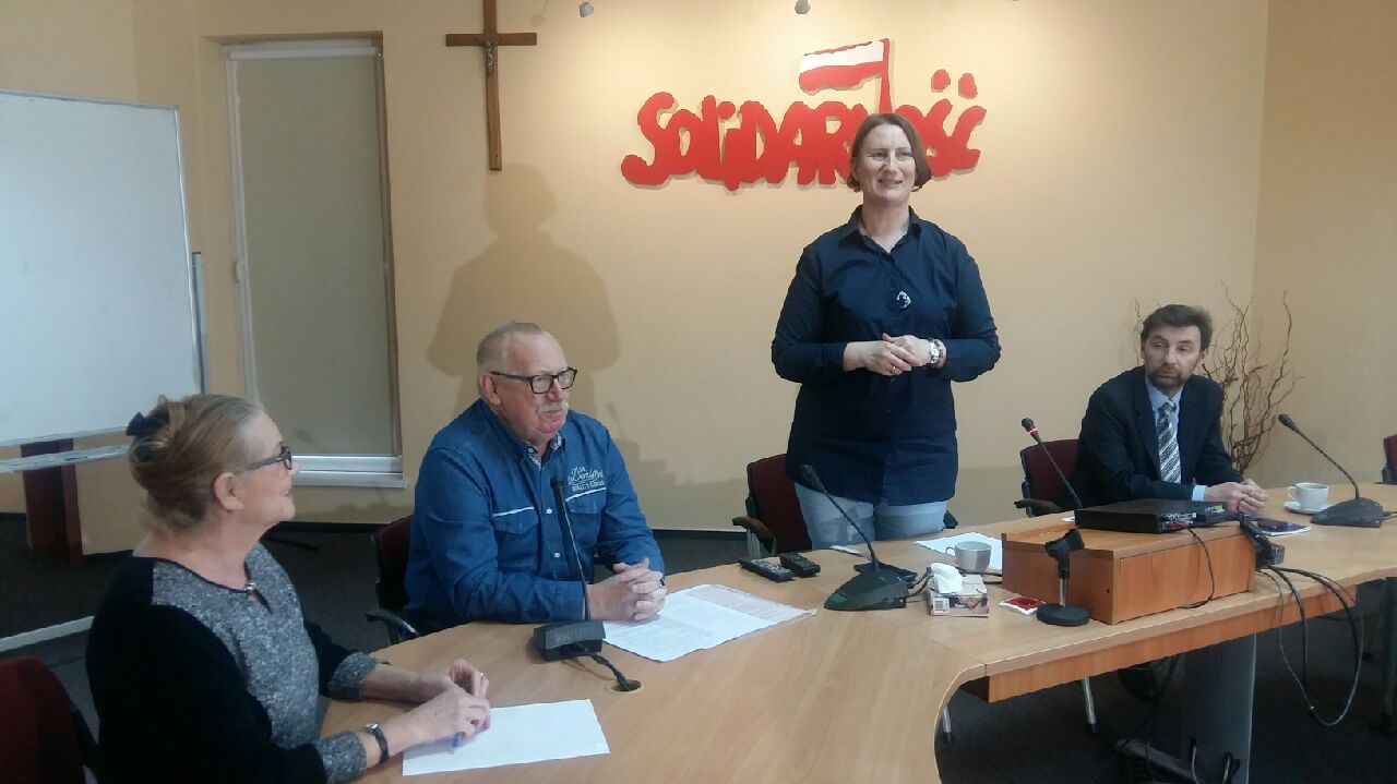 Solidarność i ZNP wspólny protest  - Magdalena Konieczna - Radio Poznań