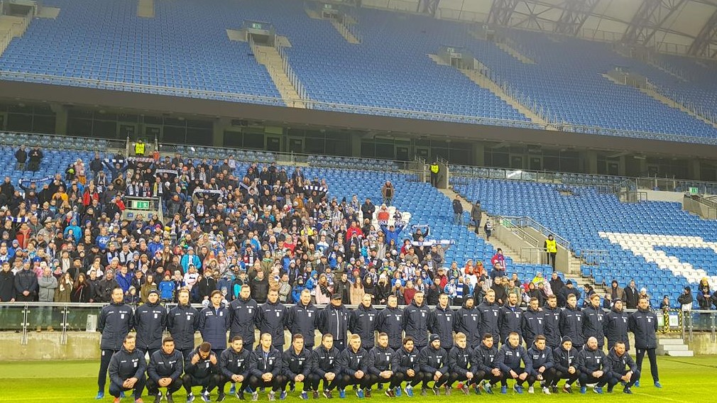 kibice Lech Poznań piłkarze - Grzegorz Hałasik - Radio Poznań