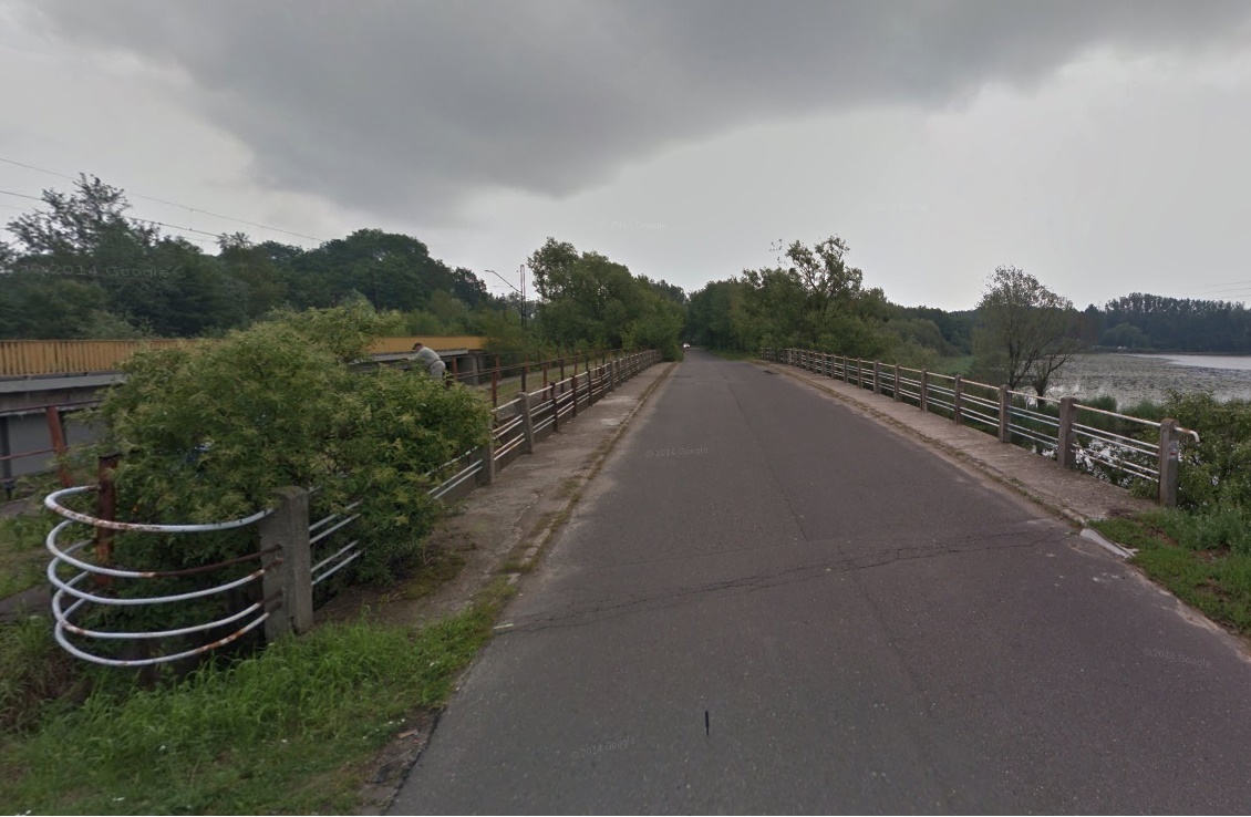 most bernardynka konin ślesin jezioro pątnowskie mikorzyńskie - Google Street View
