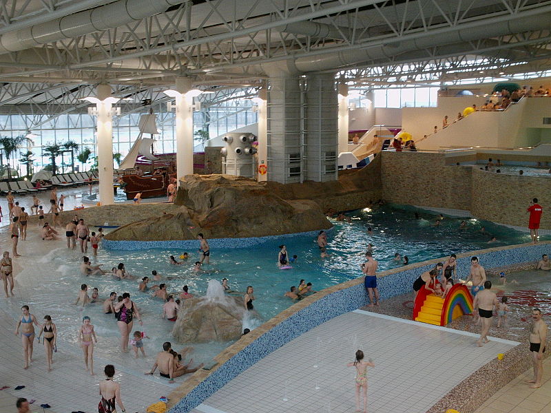 Termy Maltańskie basen  - Klapi/Wikimedia Commons