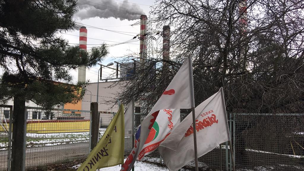 protest pracowników elektrowni z Zespołu Elektrowni Pątnów Adamów Konin S.A.  - Sławomir Zasadzki