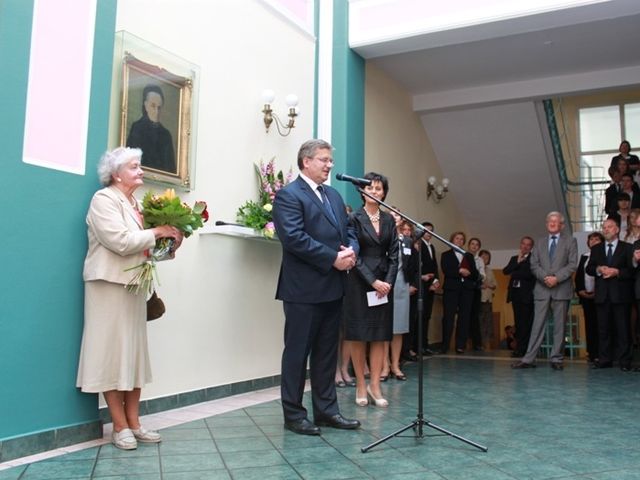 Komorowski w II LO - II LO