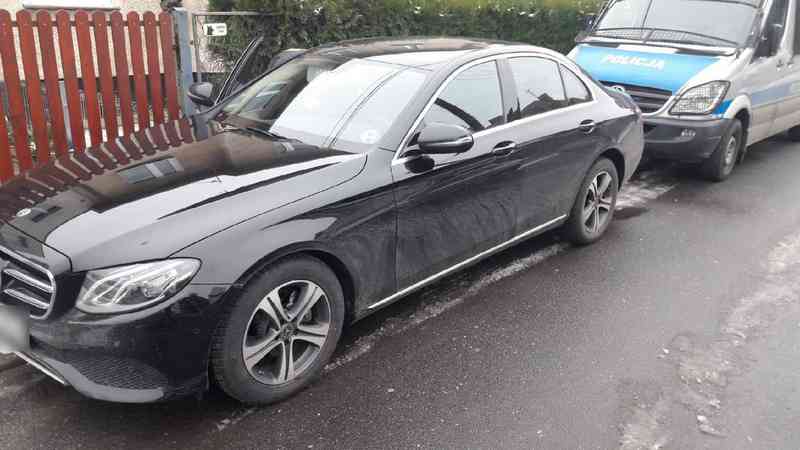 mercedesy skradzione - Wielkopolska policja