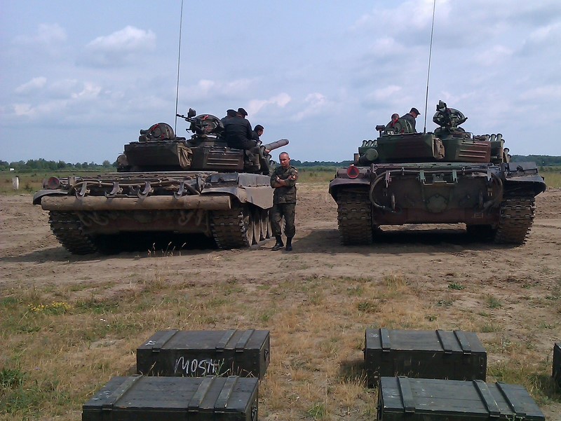 zawody drużyn, czołgi w Biedrusku - Adam Sołtysiak