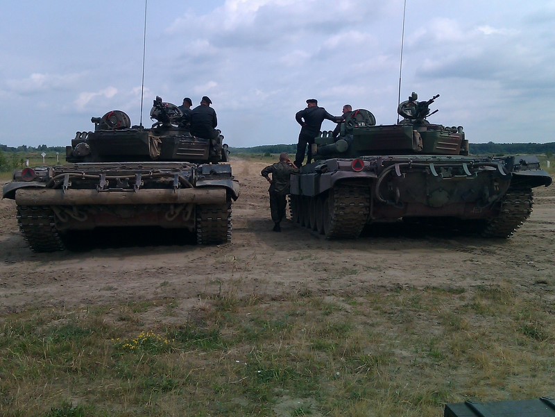 zawody drużyn, czołgi w Biedrusku - Adam Sołtysiak