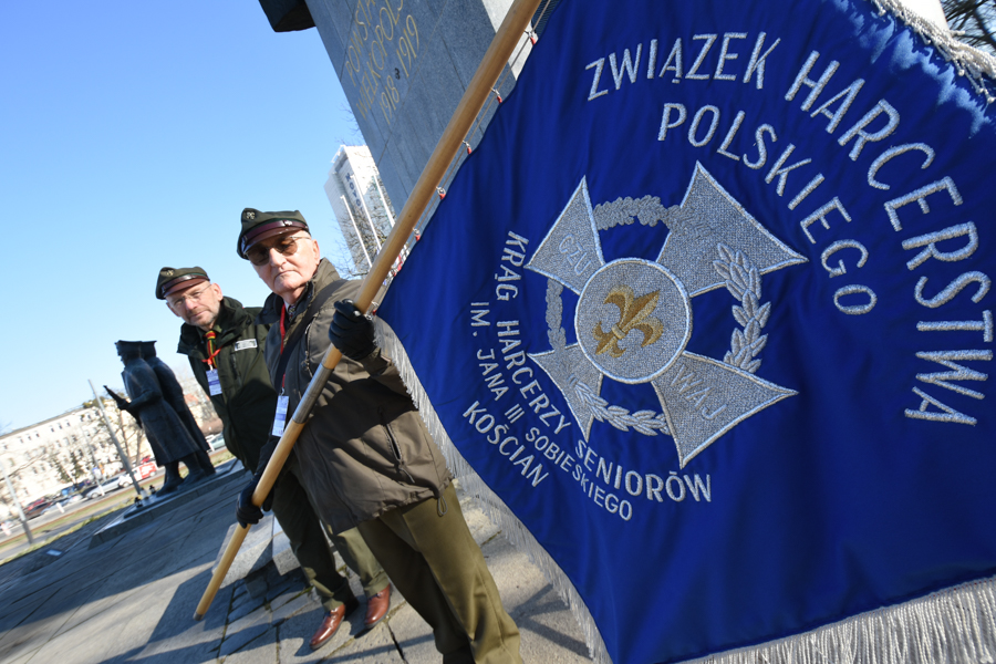skwer skautów powstańców wielkopolskich - Wojtek Wardejn
