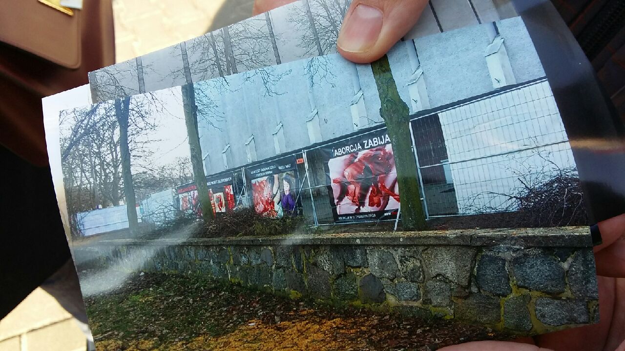 plakat aborcja wystawa poznań - Magdalena Konieczna