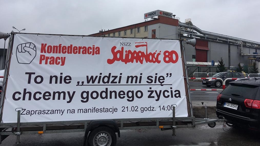 pikieta paroc trzemeszno - Rafał Muniak