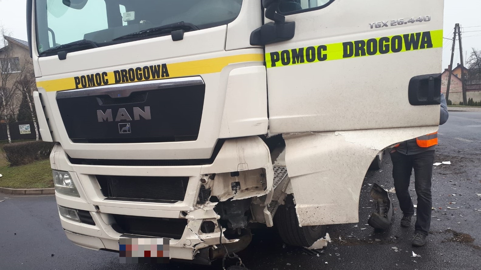 wypadek  - zdjęcie poglądowe