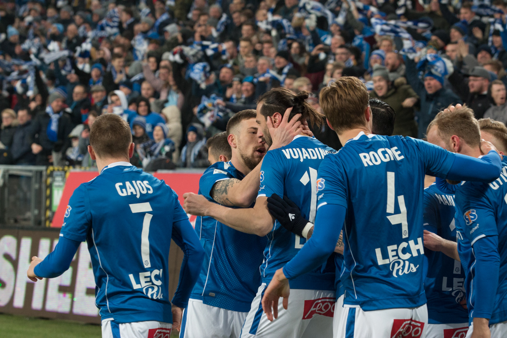 Lech Legia mecz kolejorz - Leon Bielewicz