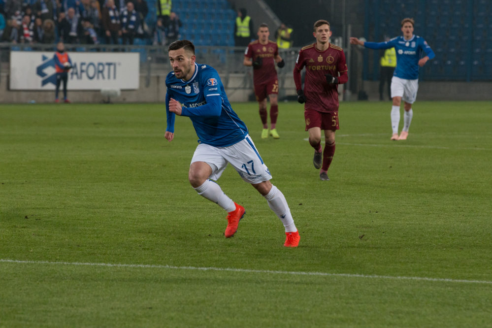 Lech Legia mecz kolejorz - Leon Bielewicz