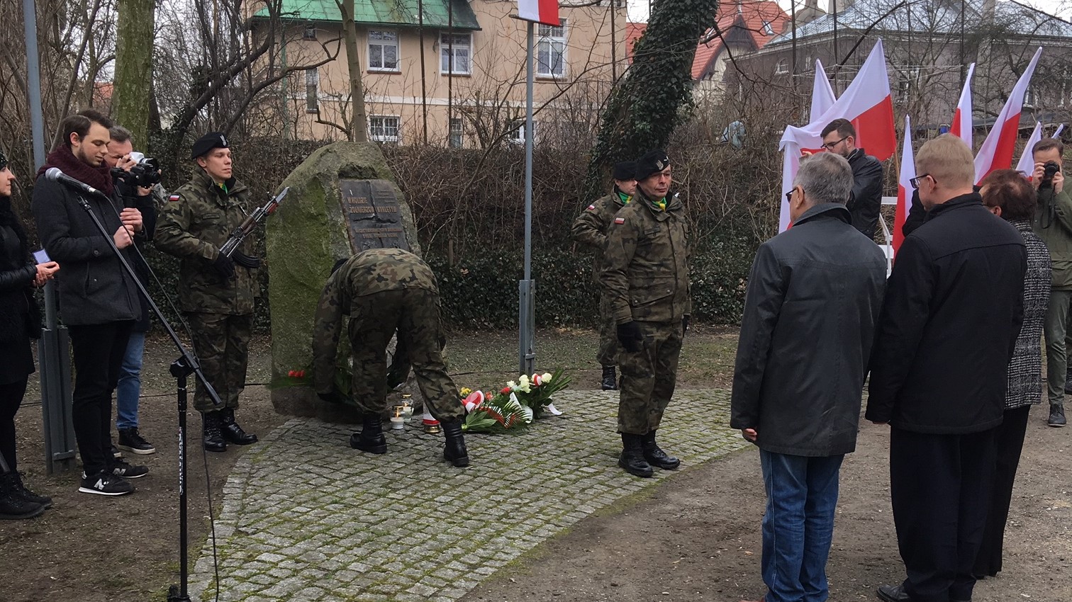 hołd żołnierze wyklęci leszno - Jacek Marciniak